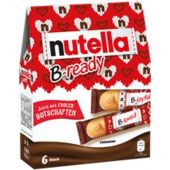 Ferrero Limited Nutella B-ready 6er 132g Nutella Xmas Keksglas 2025