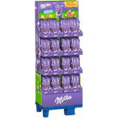 Mondelez Easter - Milka Schmunzelhase Alpenmilch 175g, Display, 160pcs