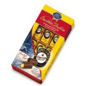 Asbach Christmas - Verpoorten-Pralinen Zartbitter in Weihnachtsfolie, 120g