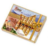 Asbach Christmas - Weihnachtsfläschchen Mischpackung Vollmilch/Zartbitter 250g