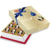 Reber Christmas - Constanze Mozart-Kugel 12er-Packung Weihnachtsfolie 240g