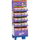 Mondelez Christmas - Milka Weihnachtsmann Mix 45g, Display, 480pcs