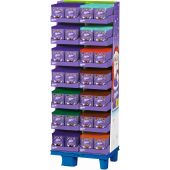 Mondelez Christmas - Milka Feine Kugeln Mix 90g, Display, 364pcs