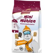 Coppenrath Feingebäck Christmas Mini Mühlen Gewürzspekulatius Zartbitter 125g