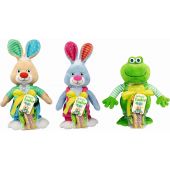 Windel Easter Musikalische Plüschfiguren 95g, 6pcs