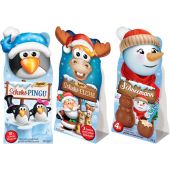Argenta Christmas Pinguin, Schneemann und Elche, Mix-Carton, 35pcs