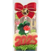 Odenwälder Marzipan Christmas Glückszahl im Beutel 30g
