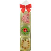 Odenwälder Marzipan Christmas Glücksstange 3er im Schlauchbeutel 50g