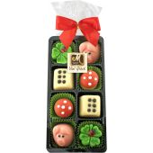 Odenwälder Marzipan Christmas Glücksfiguren 8 Motive im Schlauchbeutel 120g