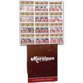Odenwälder Marzipan Christmas Silvesterfiguren Bodenaufsteller 50g, Display, 144pcs